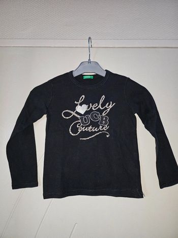 T-shirt manches longues Benetton 5 ans