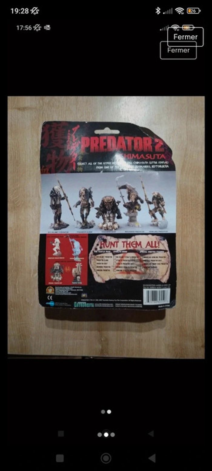 Figurine wounded predator 2 chimasuta 2005 - photo numéro 2