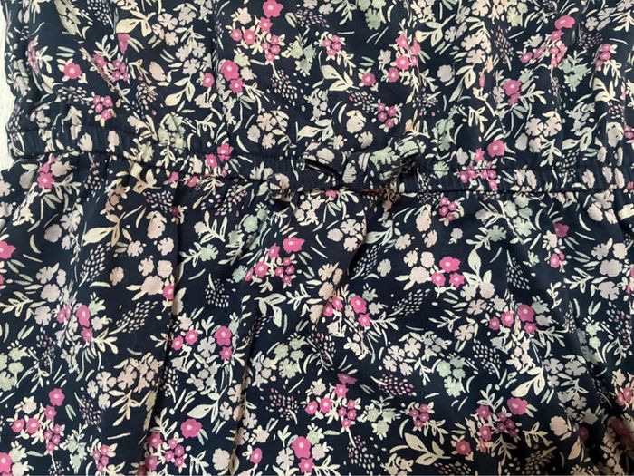 Robe marine motifs fleurs - photo numéro 2