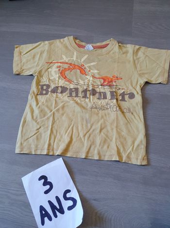 Maillot t-shirt 3ans garçon