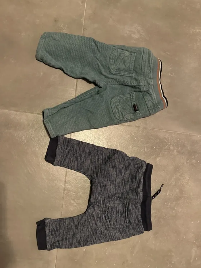 Lot de 4 pantalons 9 mois - photo numéro 5