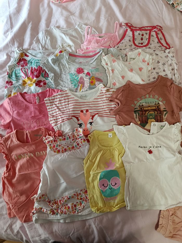 Lot vêtements fille 9 mois - photo numéro 2