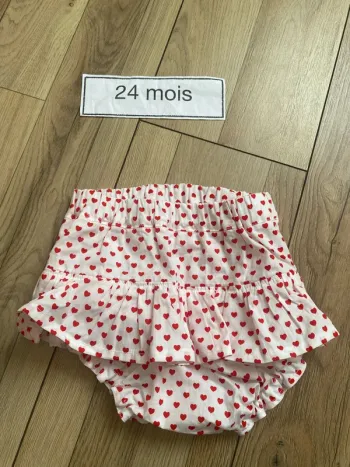 Culotte bloomer coeur
