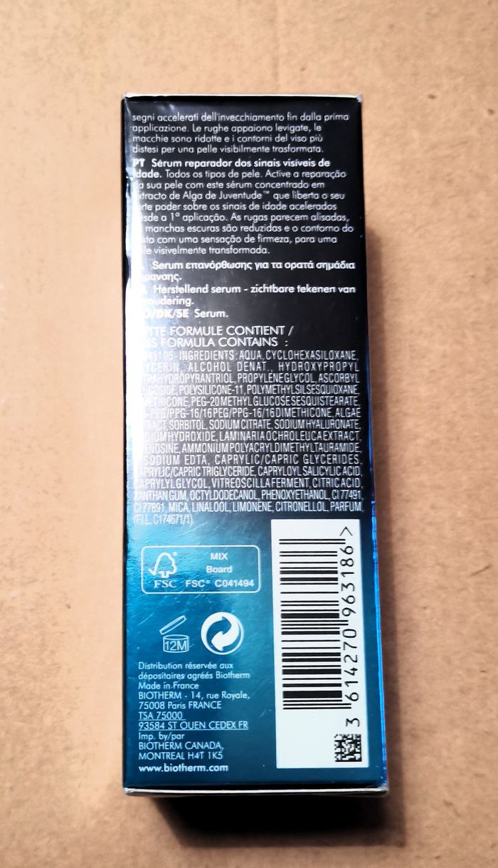 Sérum "Biotherm" - photo numéro 4