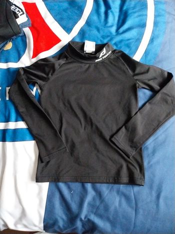 Tee-shirt sous couches  foot garçon manches longues 8 10 ans pro touch
