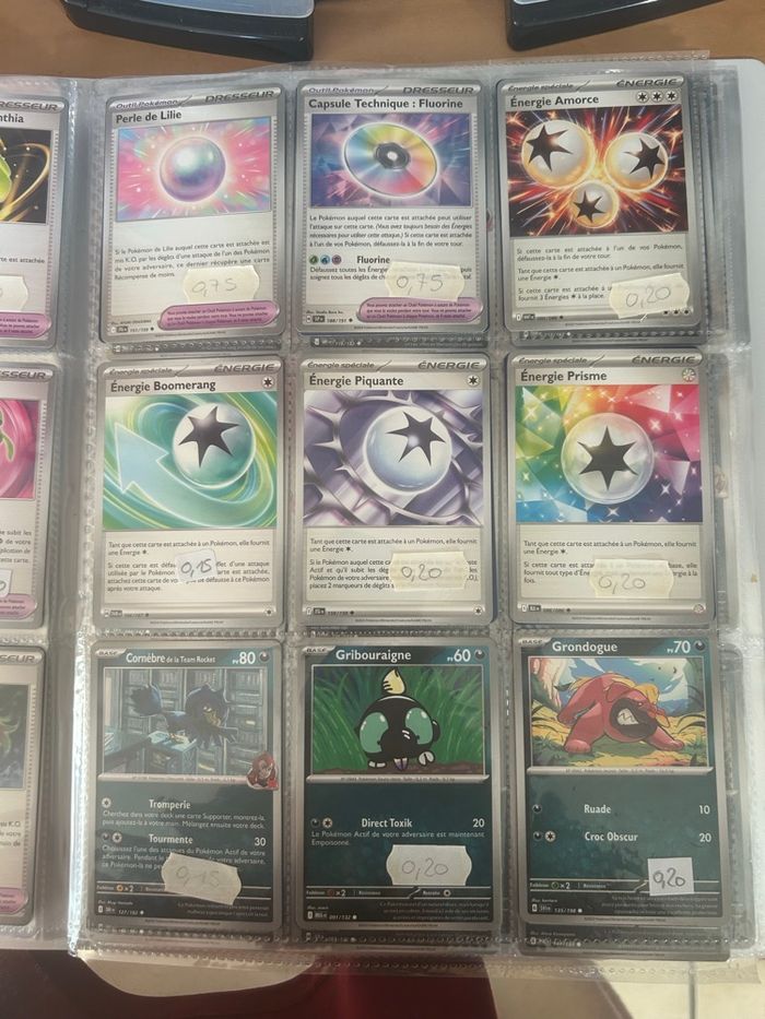 Carte Pokémon type dresseur / objet