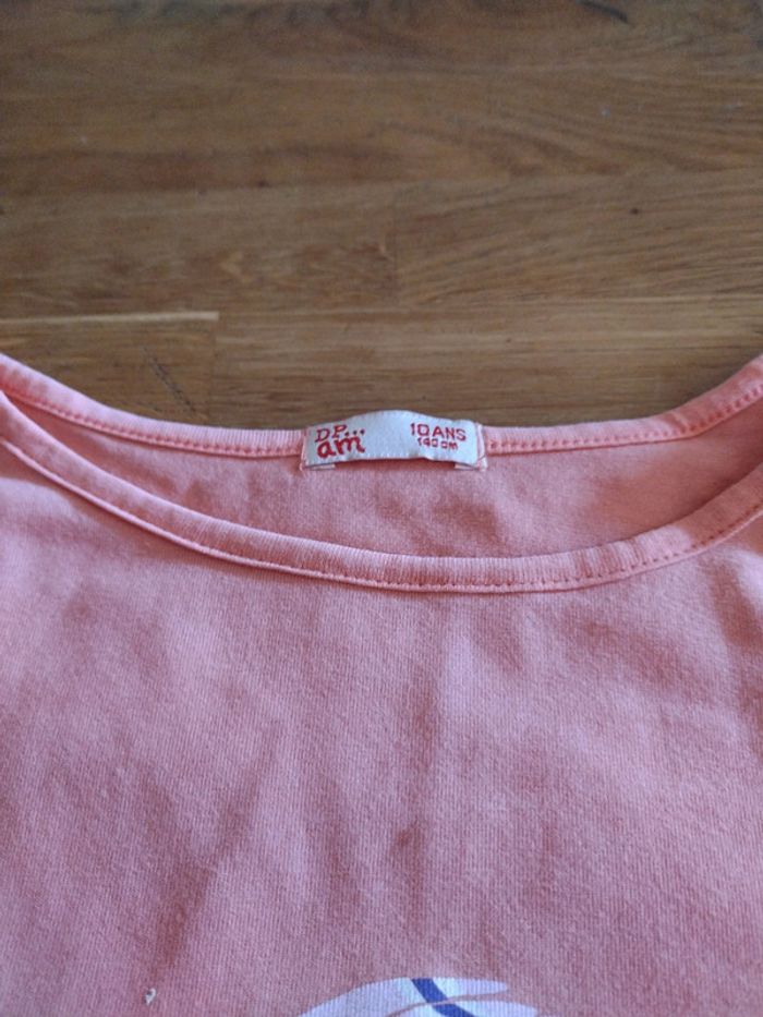 T shirt manches courtes en 10 ans - photo numéro 2