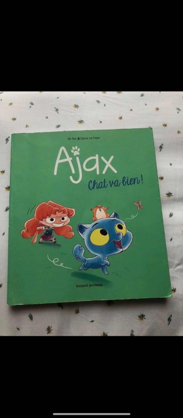 Livre Ajax de mortelle Adèle Chat va bien!