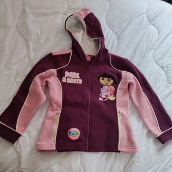 Gilet Dora l'exploratrice 5 ans
