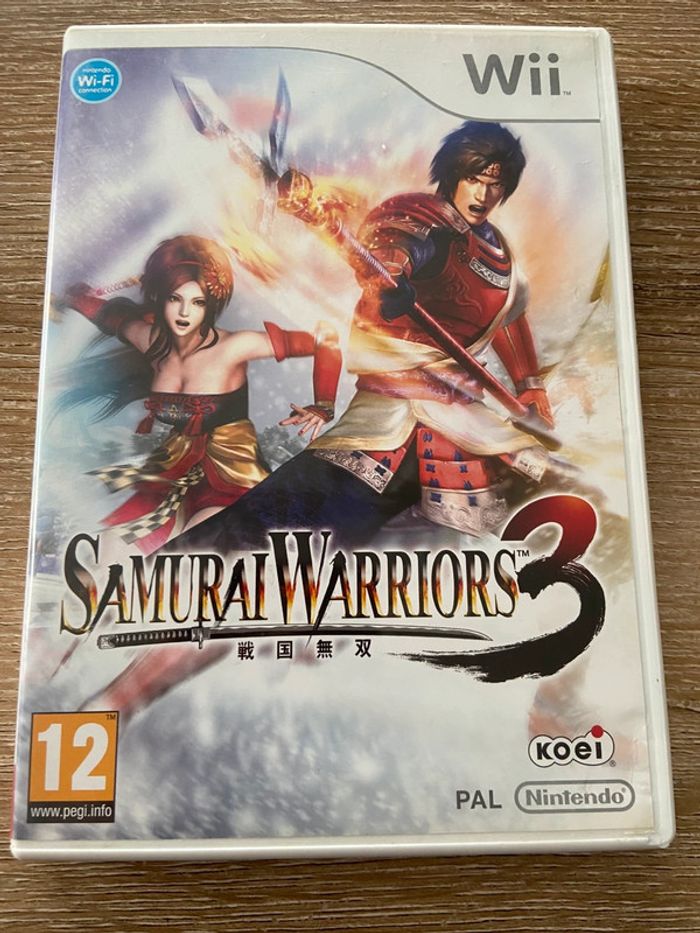 Samurai warriors 3 nintendo wii