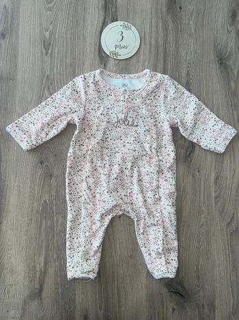 Pyjama fille 3 mois   
