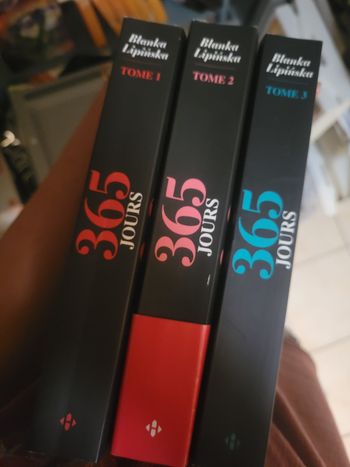 Lot 3 livres 365 jours blanka lipinska