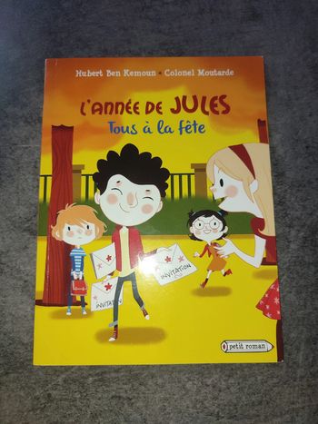 livre "l'année de Jules, Tous à la fête"
