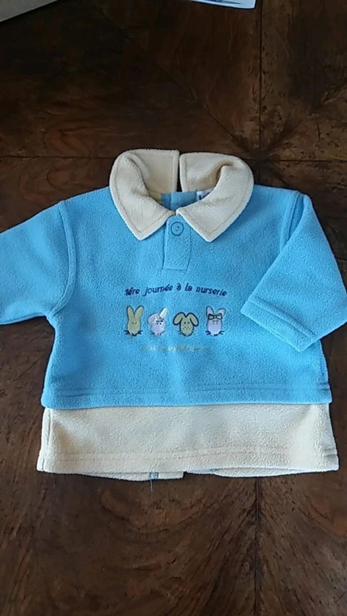 Pull garçon 1 mois