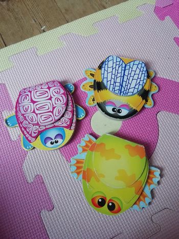 Lot livres en forme d'animaux