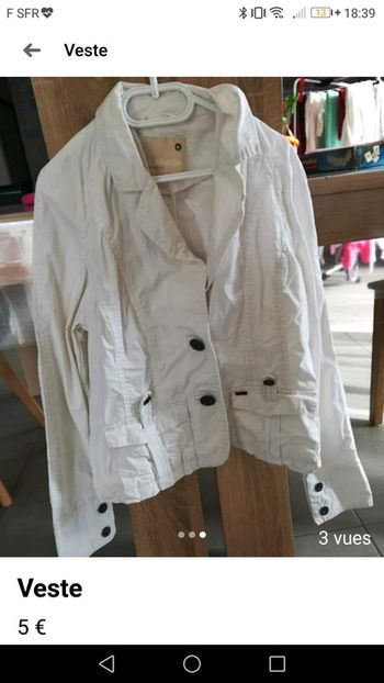 Veste blanche