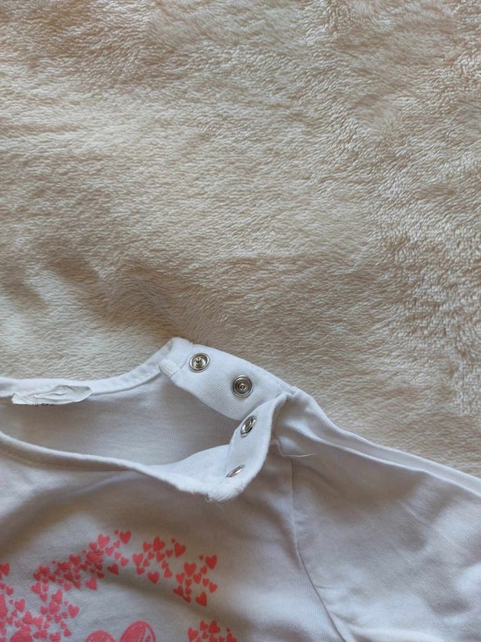 Tee-shirt original manches longues 1 mois - photo numéro 5