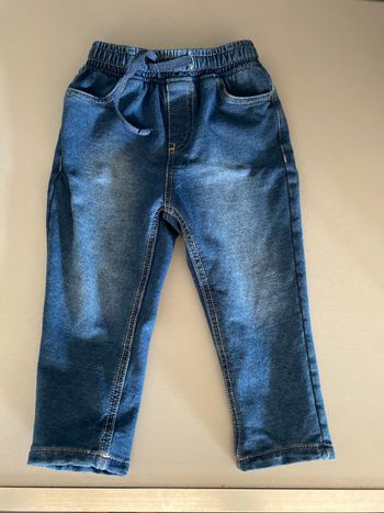 Pantalon effet jean type Jogging