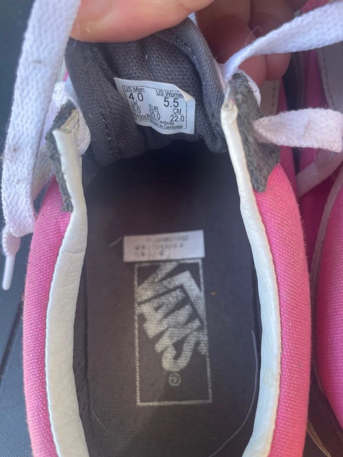 vans rose et gris - photo numéro 4