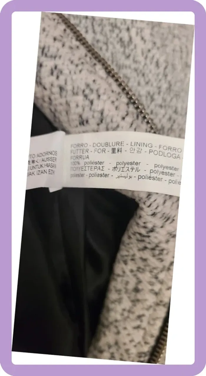 Joli manteau tout doux chiné M, Stradivarius - photo numéro 6