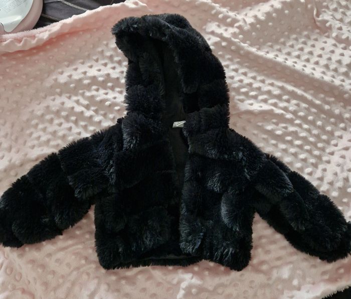 Veste moumoute bébé fille - photo numéro 2