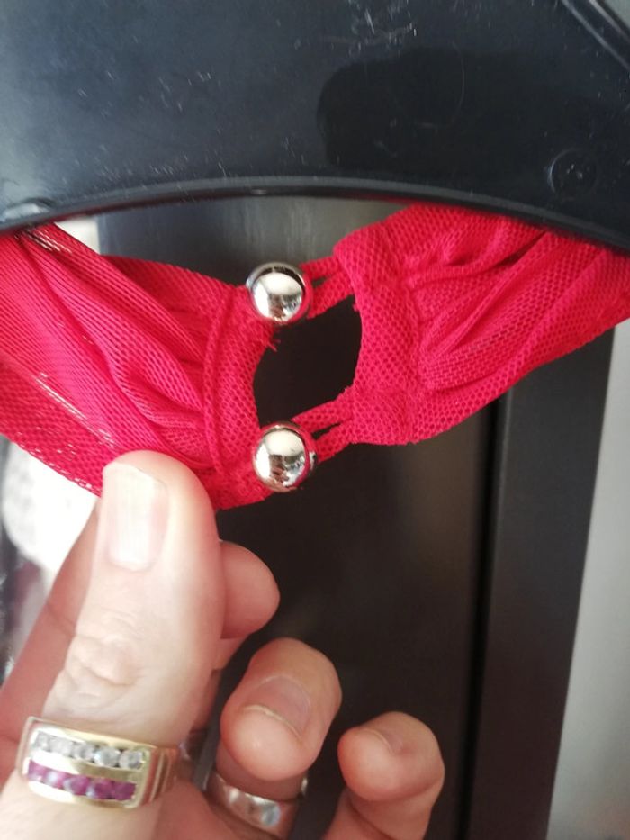 Robe rouge de cérémonie 36 - photo numéro 4