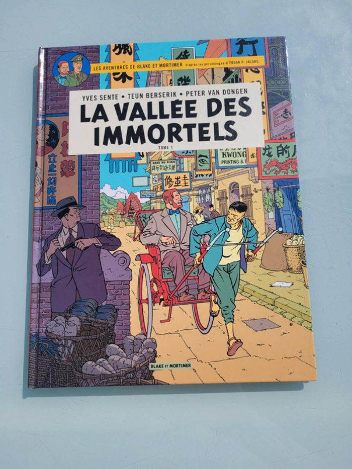 BD Les Aventures de Blake et Mortimer tome 25 : La Vallée des Immortels, EO