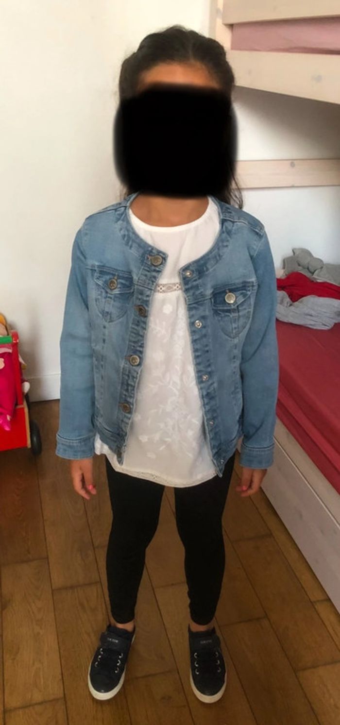 Veste en jean 6 ans Okaidi - photo numéro 9