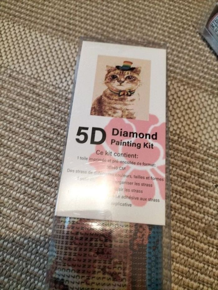 🎨Diamond Painting - Chat Clown 🎨