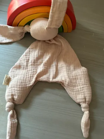 Doudou lapin mon petit Pompon à personnaliser