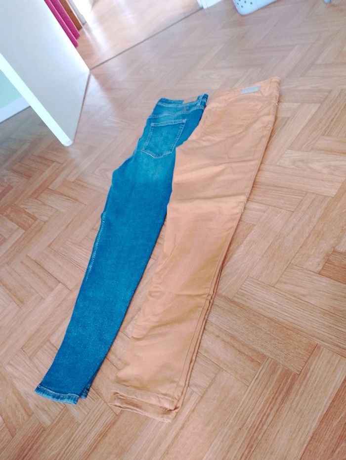 Lot de 2 pantalons / jeans - Taille XXL - photo numéro 4