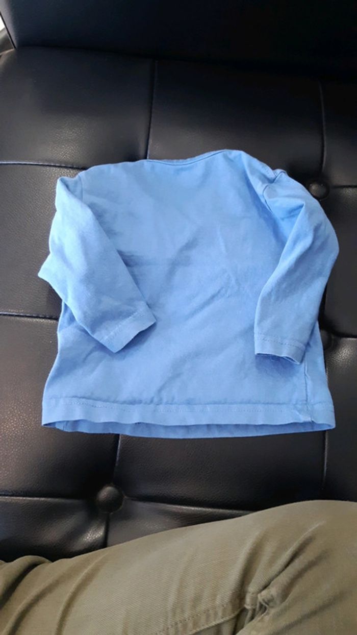Tee-shirt Manche longue 6 mois - photo numéro 2