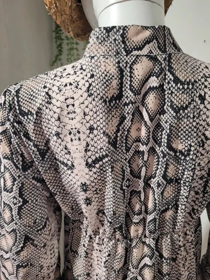 Robe tunique effet serpent - photo numéro 8