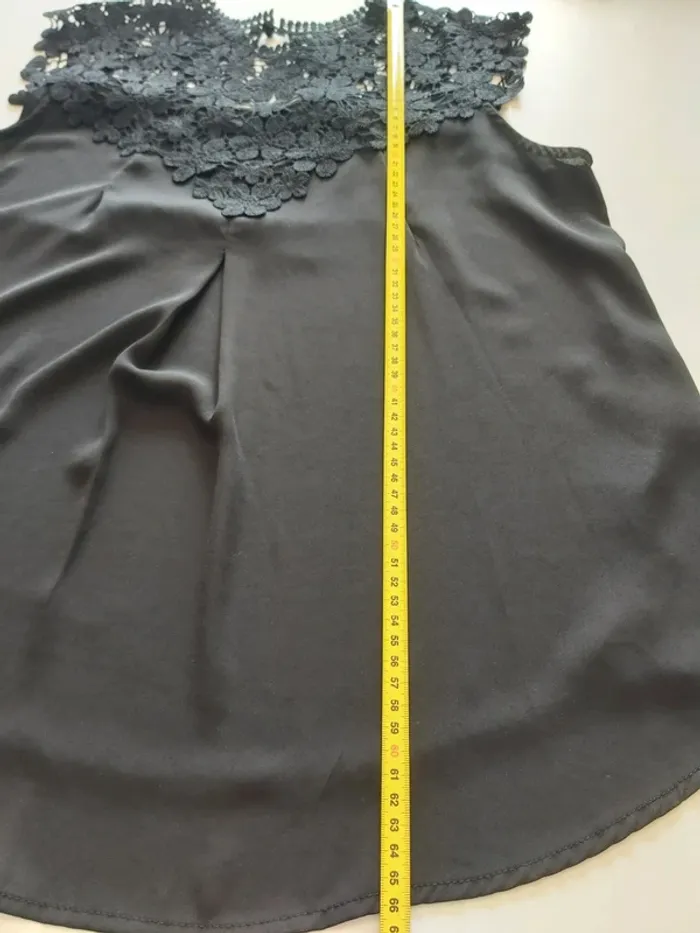 Top fluide et dentelle noir Floerns - photo numéro 6