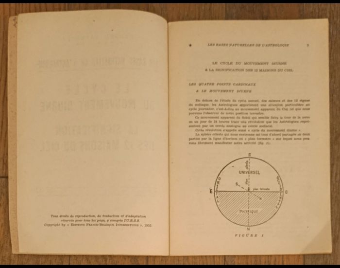Rare fascicule d'astrologie de 1952 d'Armand Barbault vintage - photo numéro 4