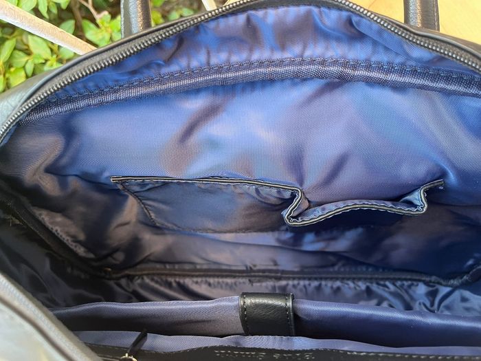 Sac business en pu noir pratique et élégant neuf jamais utilisé - photo numéro 7