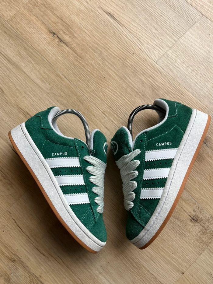 Campus 00s Green White 36,5
