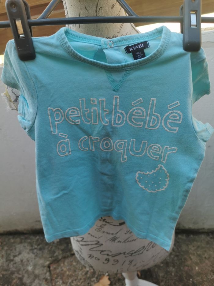 T shirt kiabi 24 mois