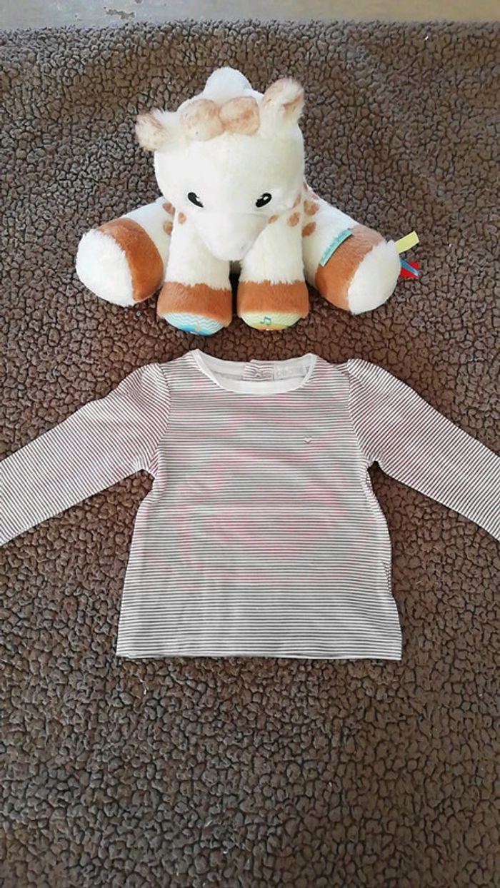 T shirt manche longue obaibi 3 mois