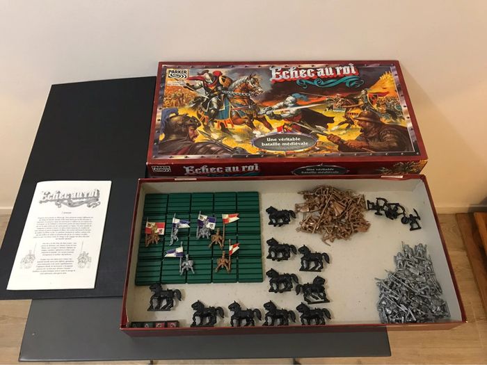 Jeu de société vintage échec au roi parker