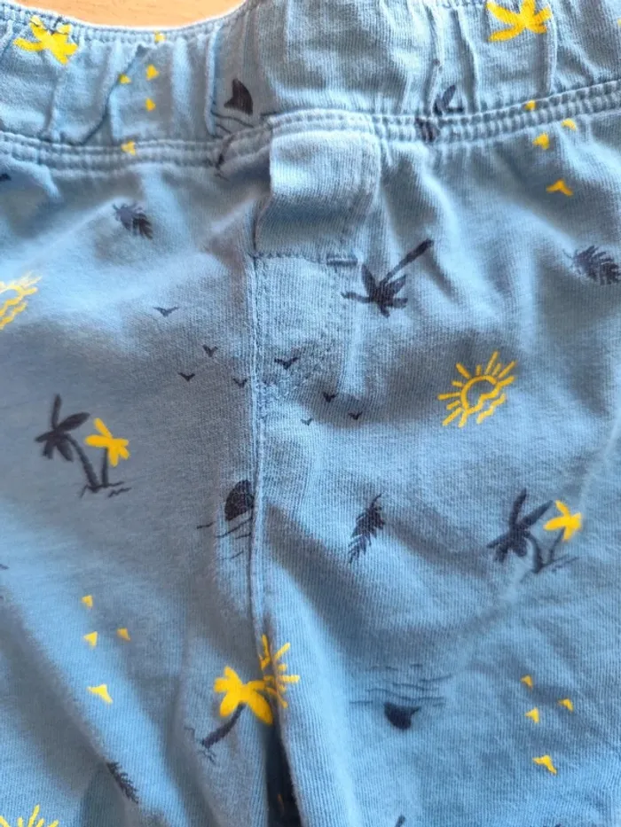 Short léger bleu 4 ans - photo numéro 3