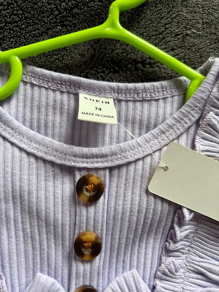 Combinaison violette pour petites filles
