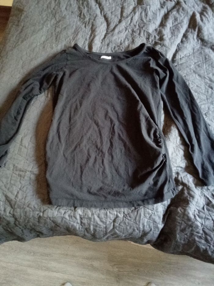 Tee-shirt manches longues grossesse - photo numéro 5