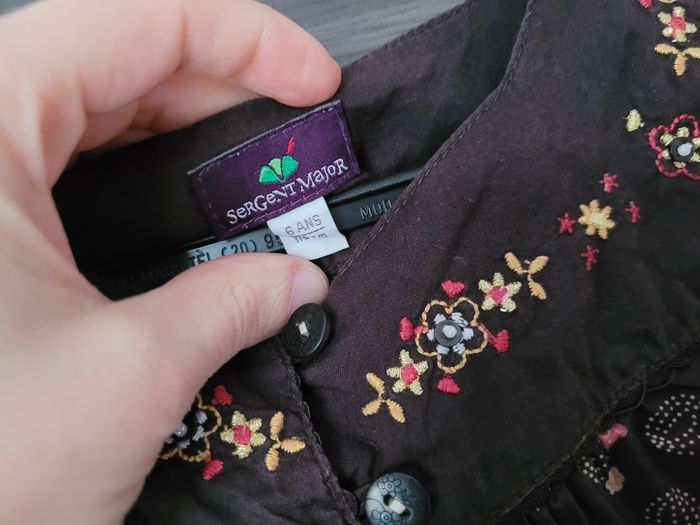 Robe sergent major 6 ans - photo numéro 5