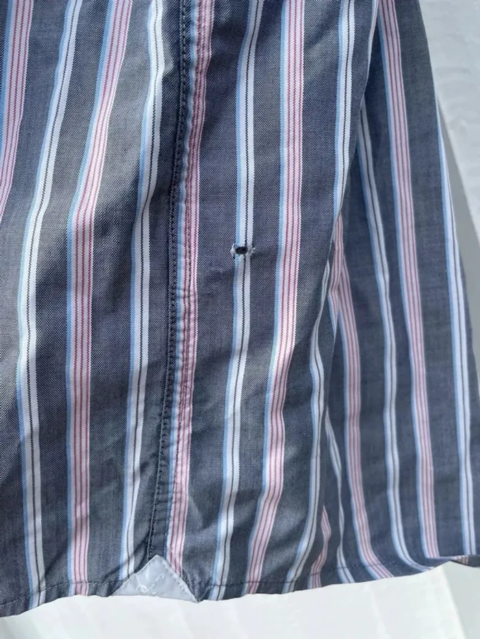 Long Sleeves Shirt Chemise Lacoste Mens 41 - photo numéro 5