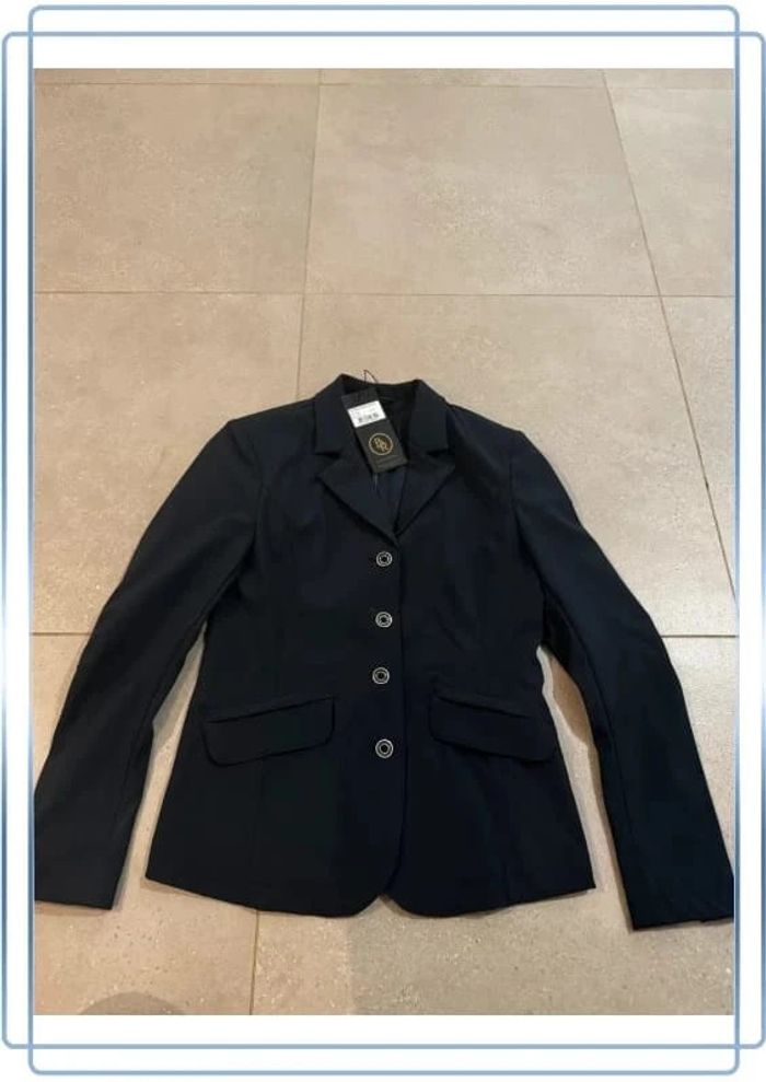 Veste de compétition équitation bleu BR taille 40 valeur 154,90€