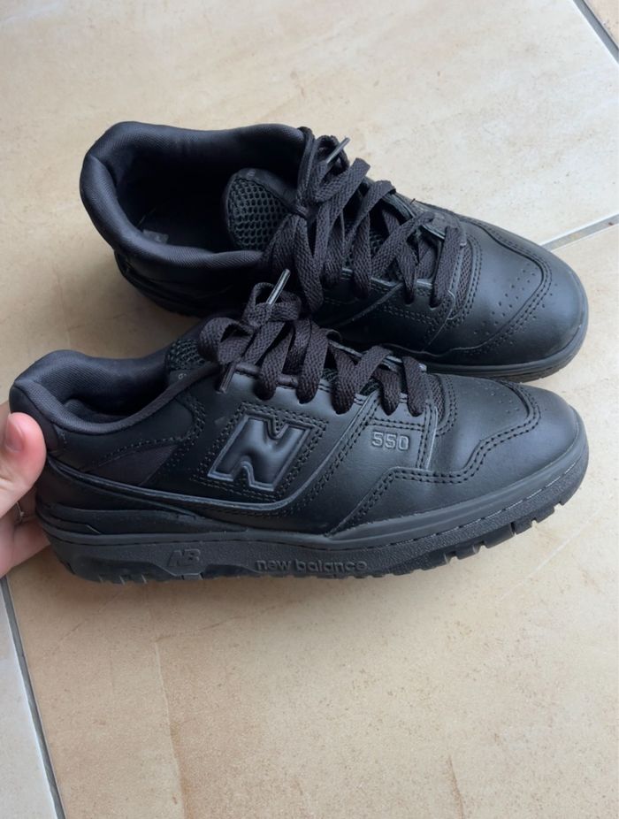 New Balance 550 Full black - photo numéro 3
