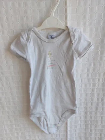 Bodie manches courtes mixte 36 mois Petit Bateau