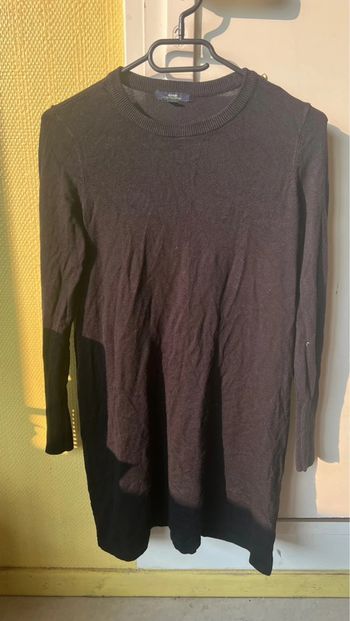 Robe pull noire Kiabi Eco Conception