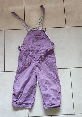 Salopette fille 2 ans